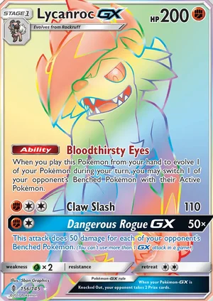 Lycanroc-GX 156/145