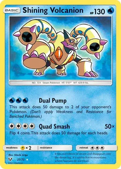 Shining Volcanion 27/73