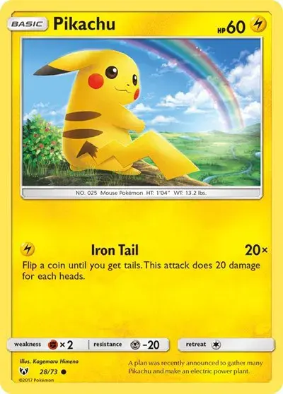 Pikachu 28/73