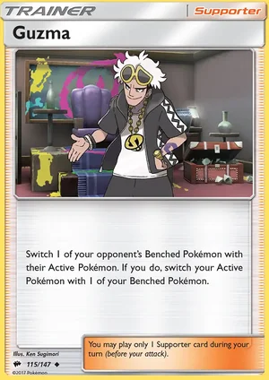 Guzma, Burning Shadows 115