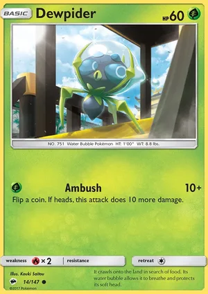 Dewpider 14/147