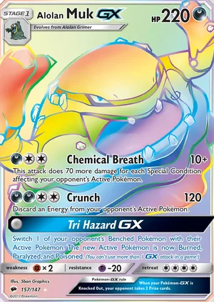 Alolan Muk-GX 157/147