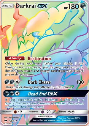 Darkrai-GX 158/147