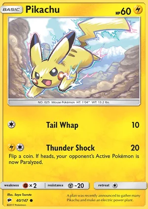 Pikachu 40/147