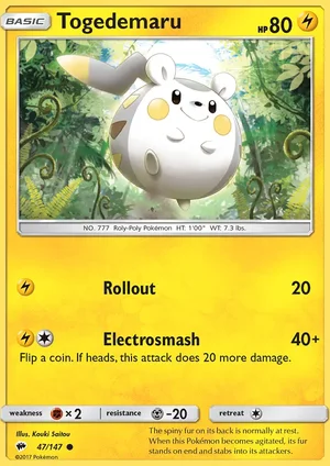 Togedemaru 47/147