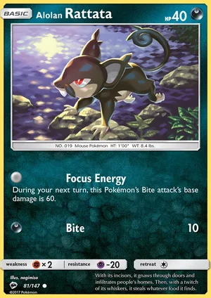 Alolan Rattata 81/147