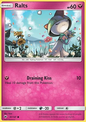 Ralts, Burning Shadows 91