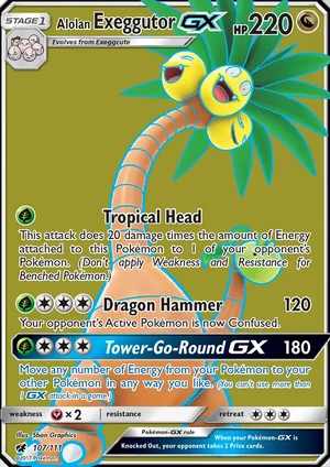 Alolan Exeggutor-GX 107/111
