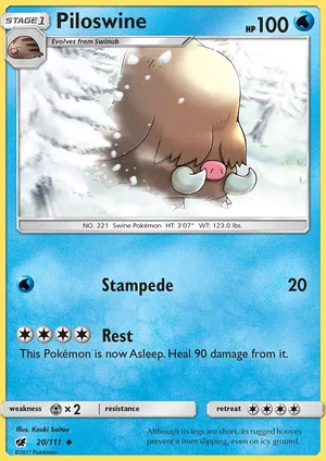 Piloswine 20/111