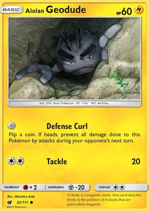 Alolan Geodude 32/111