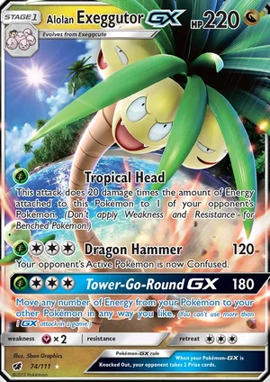 Alolan Exeggutor-GX 74/111