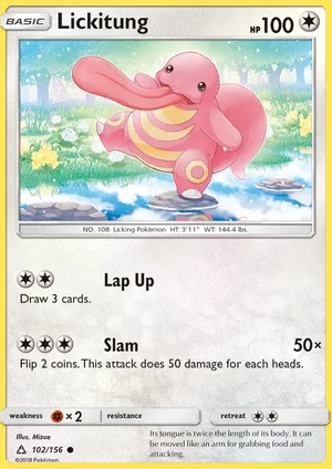 Lickitung 102/156