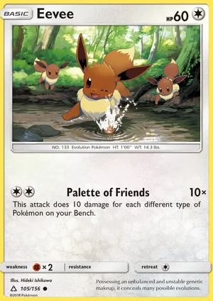 Eevee 105/156
