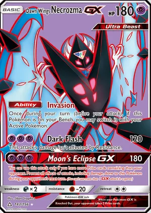Dawn Wings Necrozma-GX 143/156