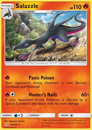 Salazzle 26/156
