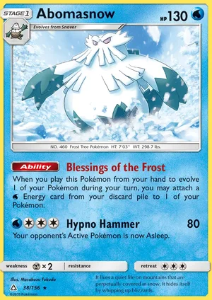 Abomasnow 38/156