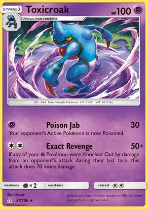 Toxicroak 57/156