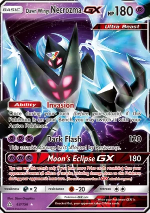 Dawn Wings Necrozma-GX 63/156