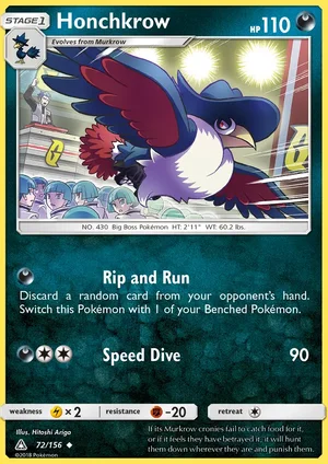 Honchkrow 72/156