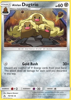 Alolan Dugtrio 79/156