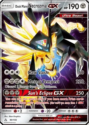 Dusk Mane Necrozma-GX 90/156