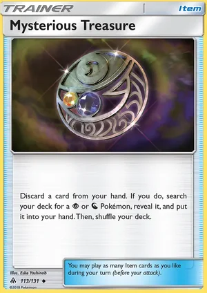 Mysterious Treasure, Forbidden Light 113