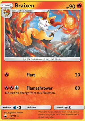 Braixen 16/131