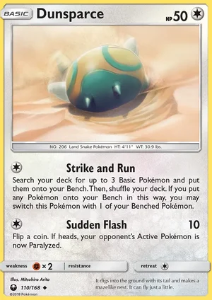 Dunsparce 110/168