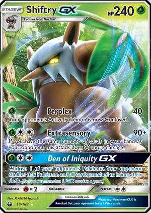 Shiftry-GX 14/168
