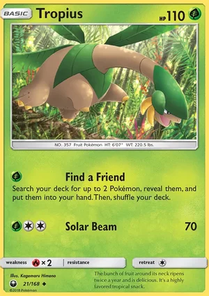 Tropius 21/168