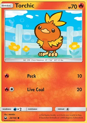 Torchic 26/168