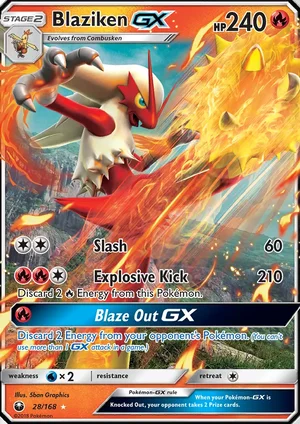 Blaziken-GX 28/168