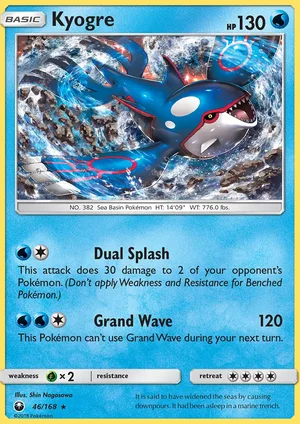Kyogre 46/168