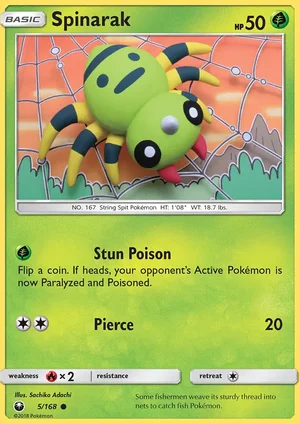 Spinarak 5/168