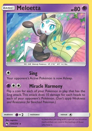 Meloetta 104/214