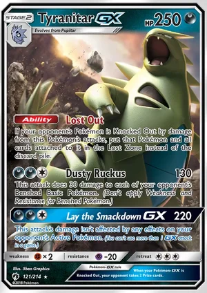 Tyranitar-GX 121/214