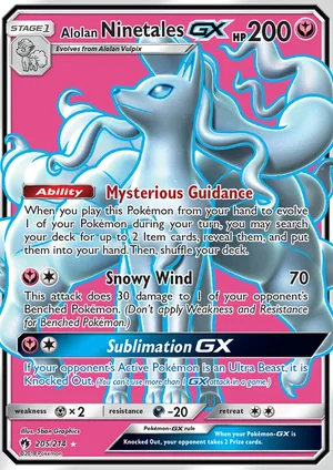 Alolan Ninetales-GX 205/214
