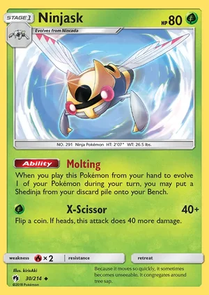 Ninjask 30/214