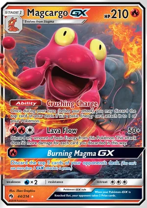 Magcargo-GX, Lost Thunder 44