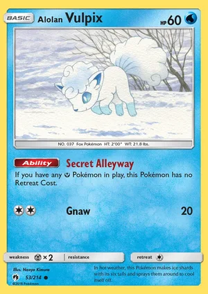 Alolan Vulpix 53/214