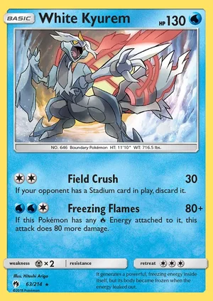White Kyurem 63/214