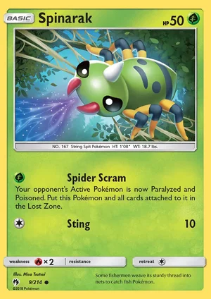 Spinarak 9/214