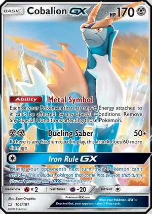 Cobalion-GX, Team Up 106