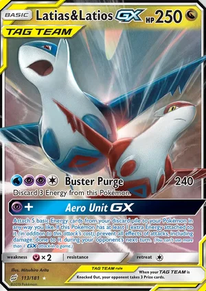 Latias & Latios-GX 113/181