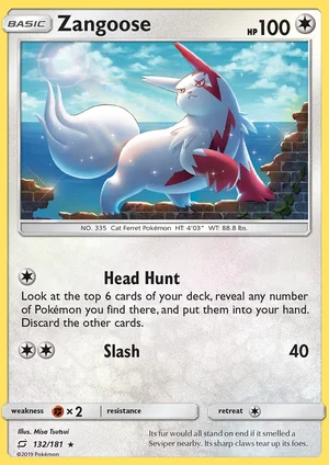 Zangoose 132/181