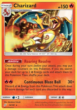 Charizard 14/181