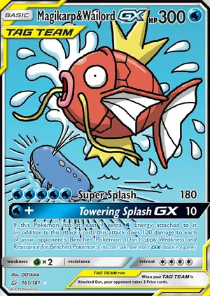 Magikarp & Wailord-GX 161/181