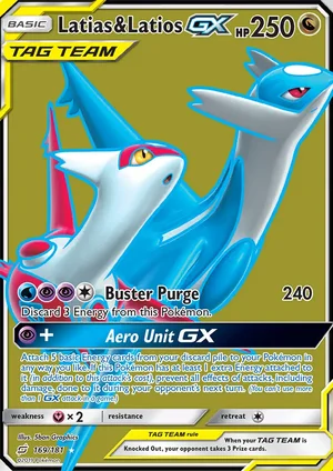 Latias & Latios-GX 169/181