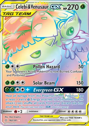 Celebi & Venusaur-GX 182/181