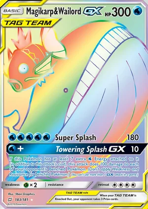 Magikarp & Wailord-GX 183/181